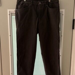 Lululemon ABC Slim Utilitech Pants 33x34 Graphite Grey